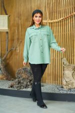 شومیز کتان پایین ریش کد #8 - Image 3